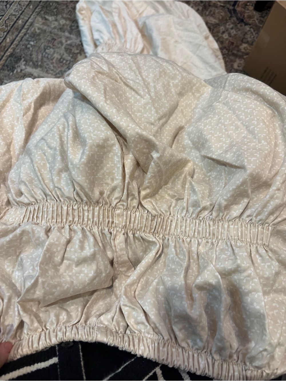 Threshold Performance 100% Cotton Full Fitted Sheet With Full Elastic